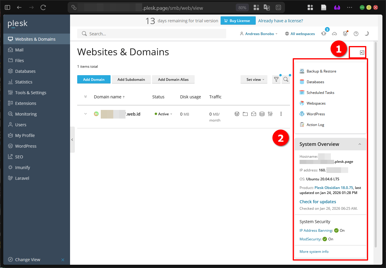 Ketahui Yuk! 6 Fitur Manajemen Domain di Plesk Panel 10 Ketahui Yuk! 6 Fitur Manajemen Domain di Plesk Panel
