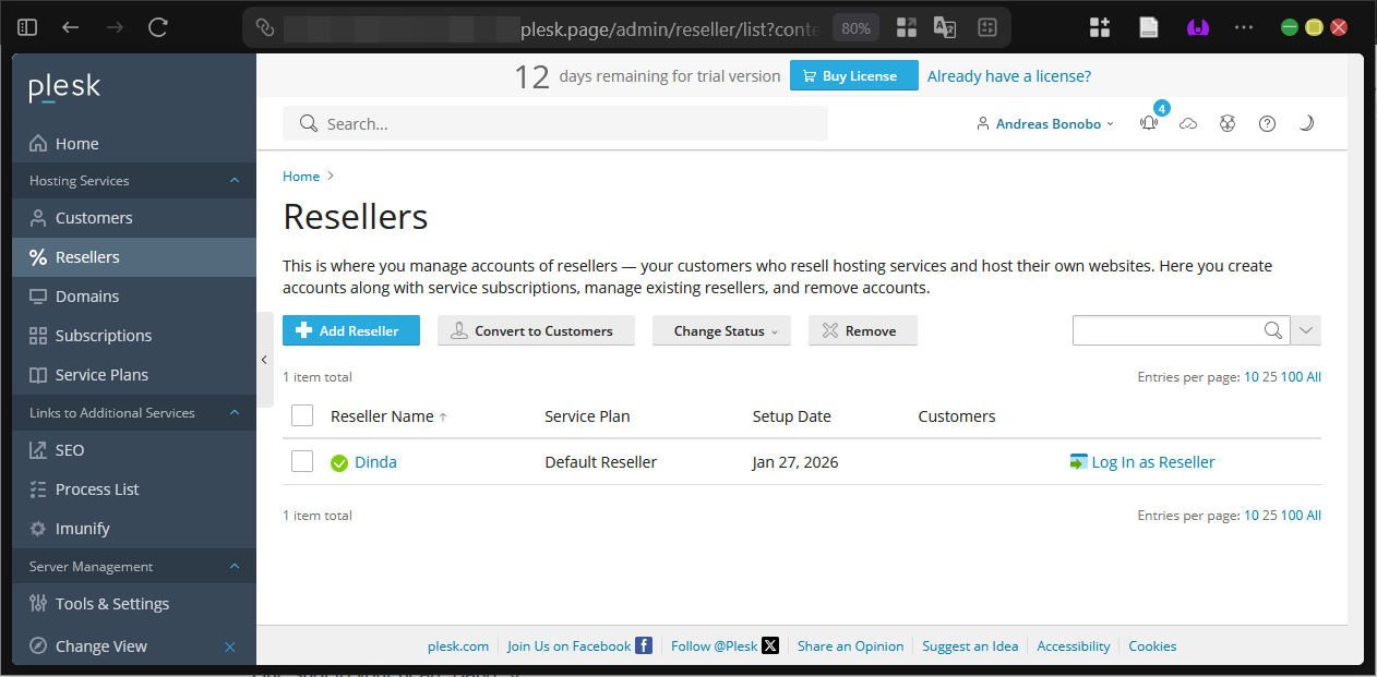 Akun Reseller vs Customer di Plesk Panel (Akses & Bedanya) 5 Akun Reseller vs Customer di Plesk Panel (Akses & Bedanya)