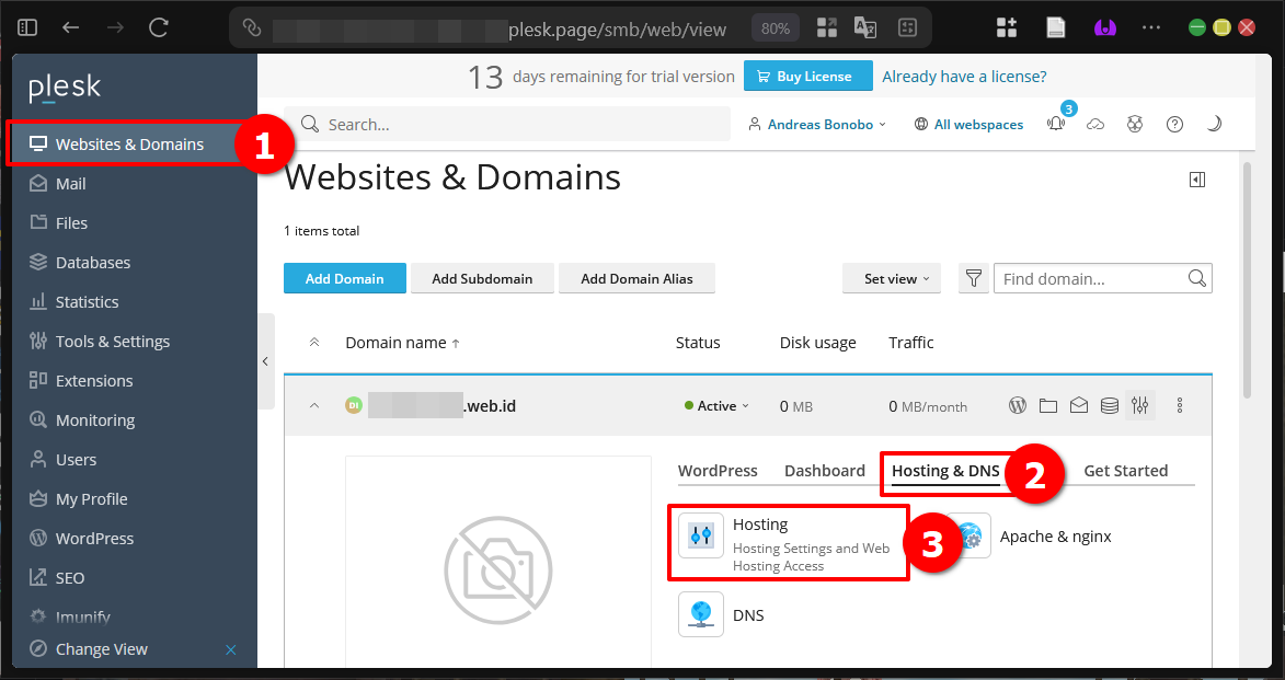 Cara Akses Data Web Lewat Protokol SSH di Plesk Panel 4 Cara Akses Data Web Lewat Protokol SSH di Plesk Panel