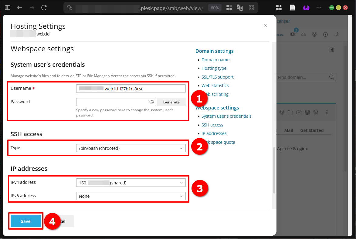 Cara Akses Data Web Lewat Protokol SSH di Plesk Panel 5 Cara Akses Data Web Lewat Protokol SSH di Plesk Panel