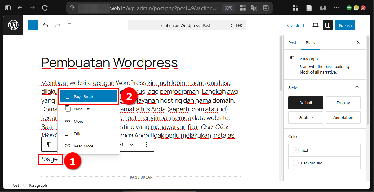 Cara Split Post di Wordpress Via Plugin (JQuery & Otomatis) 11 Cara Split Post di WordPress Via Plugin (JQuery & Otomatis)