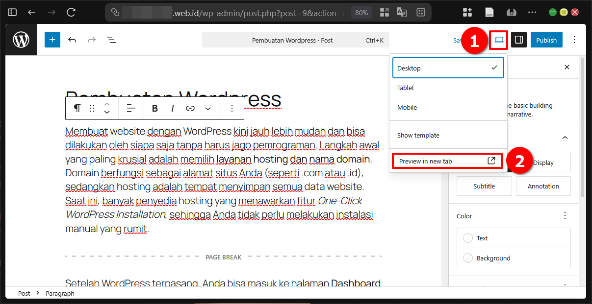 Cara Split Post di Wordpress Via Plugin (JQuery & Otomatis) 12 Cara Split Post di WordPress Via Plugin (JQuery & Otomatis)