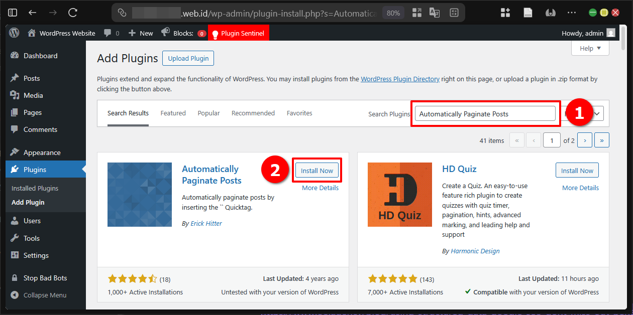Cara Split Post di Wordpress Via Plugin (JQuery & Otomatis) 3 Cara Split Post di WordPress Via Plugin (JQuery & Otomatis)