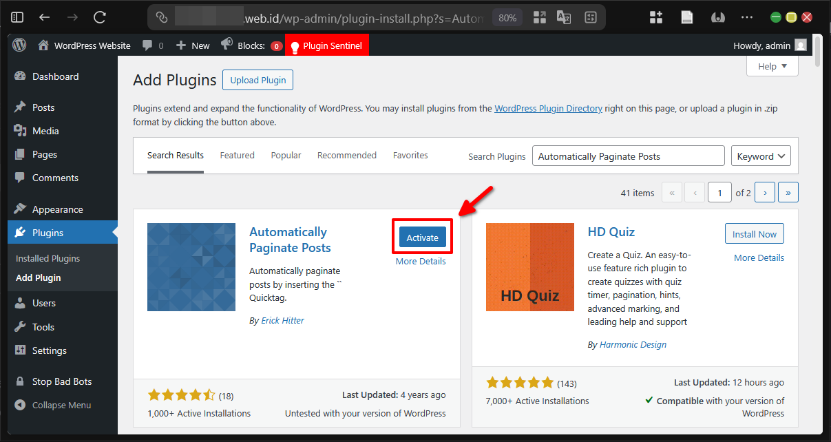 Cara Split Post di Wordpress Via Plugin (JQuery & Otomatis) 4 Cara Split Post di WordPress Via Plugin (JQuery & Otomatis)
