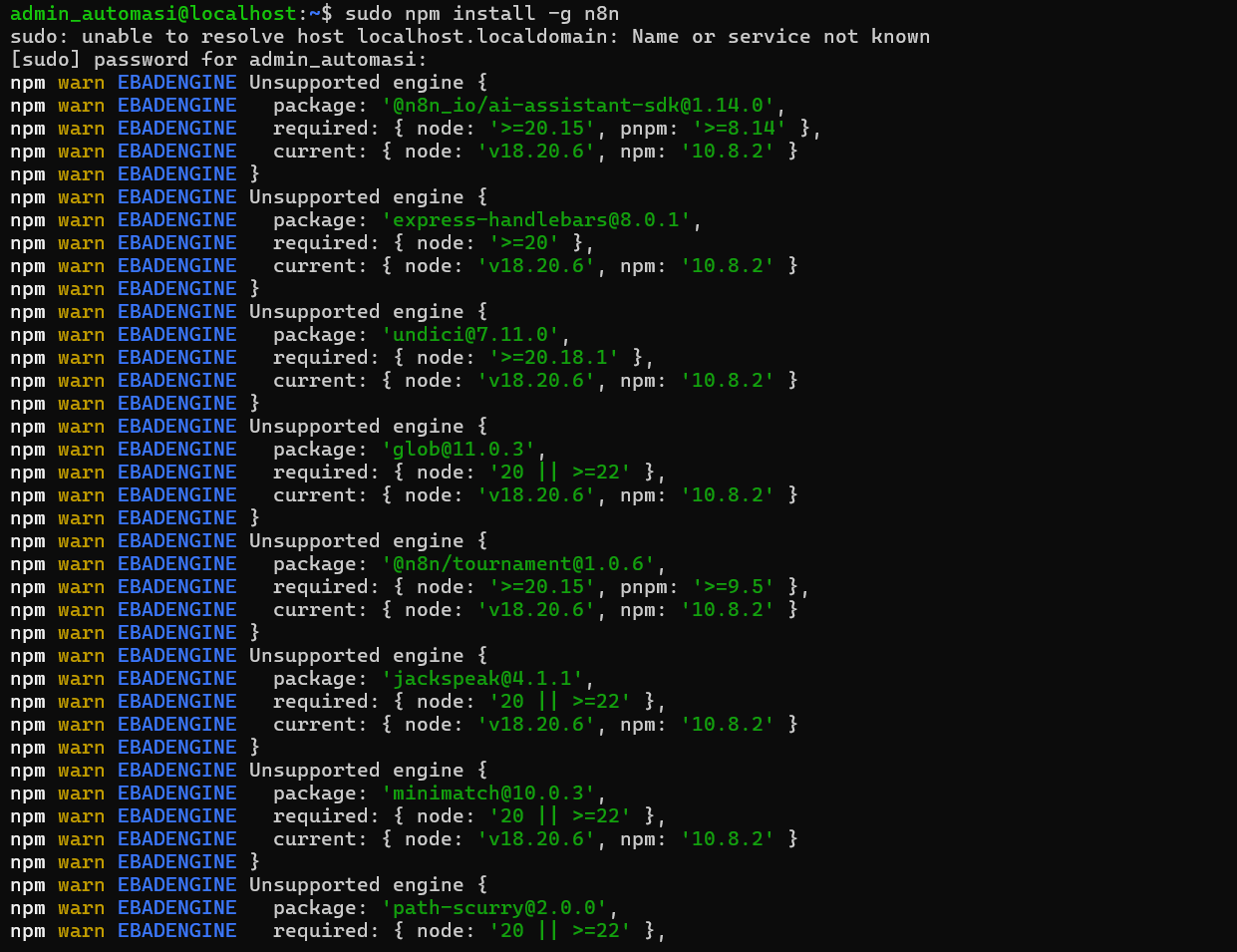 Cara Instal n8n di VPS: Panduan untuk Otomatisasi Tugas 5 Cara Instal n8n di VPS: Panduan untuk Otomatisasi Tugas 4