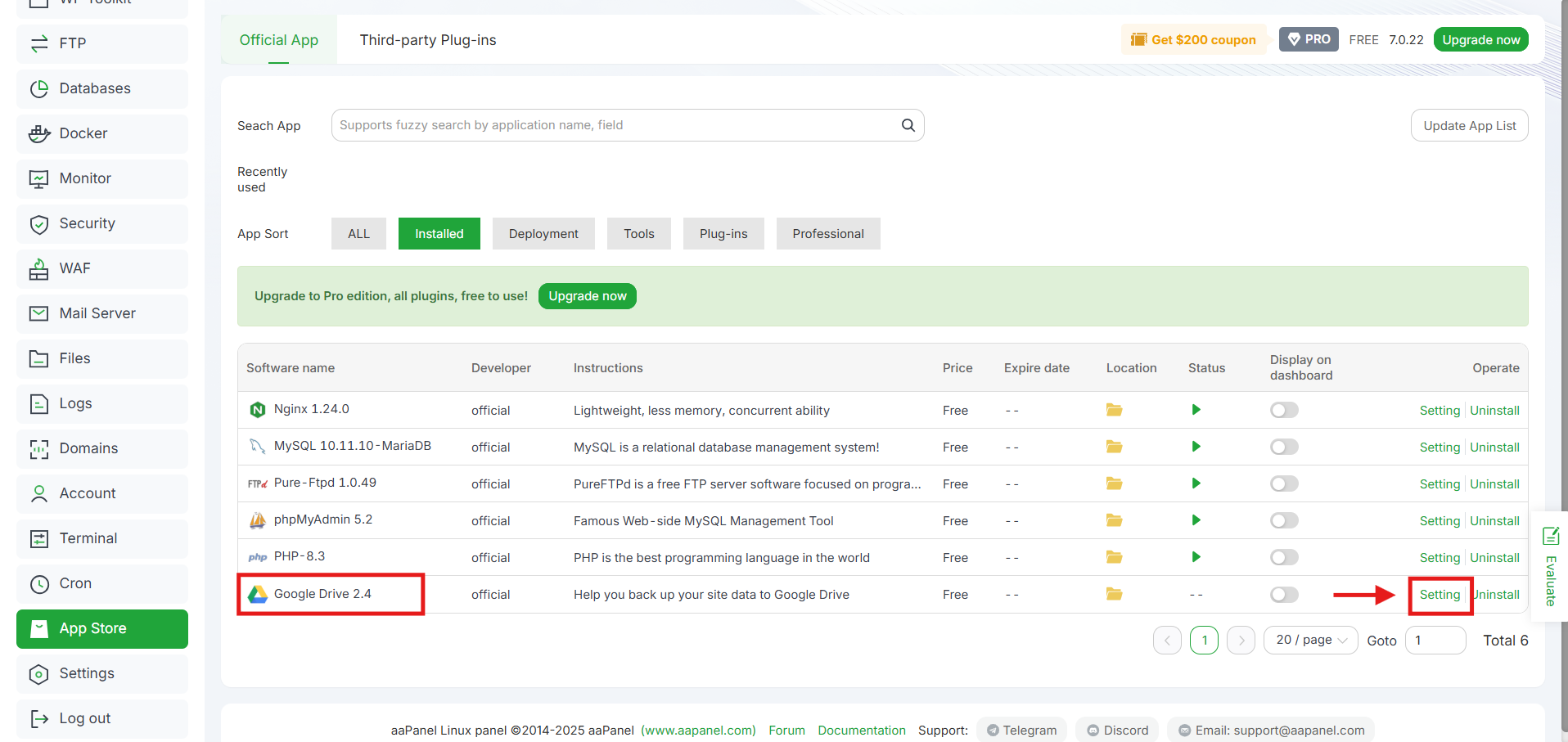Cara Backup aaPanel ke Google Drive: Amankan Data Website! 6 Cara Backup aaPanel ke Google Drive: Amankan Data Website! 5