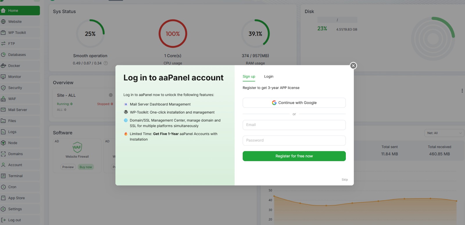 Cara Instal Mail Server di aaPanel untuk Kirim Email di VPS 5 Cara Instal Mail Server di aaPanel untuk Kirim Email di VPS 4