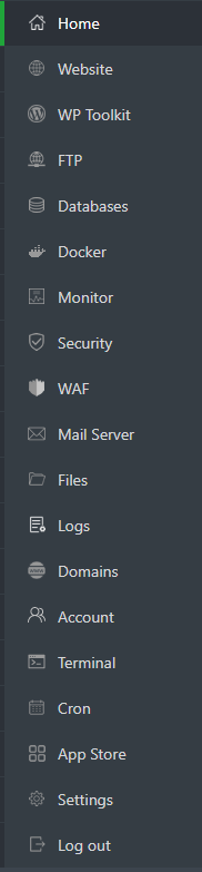 Mengenal Tampilan Dashboard aaPanel: Panduan Navigasi Awal 7 Mengenal Tampilan Dashboard aaPanel: Panduan Navigasi Awal 6