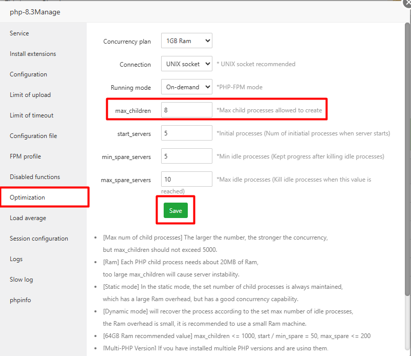 Optimasi Kecepatan WordPress di aaPanel, VPS DomaiNesia! 9 Optimasi Kecepatan WordPress di aaPanel, VPS DomaiNesia! 8