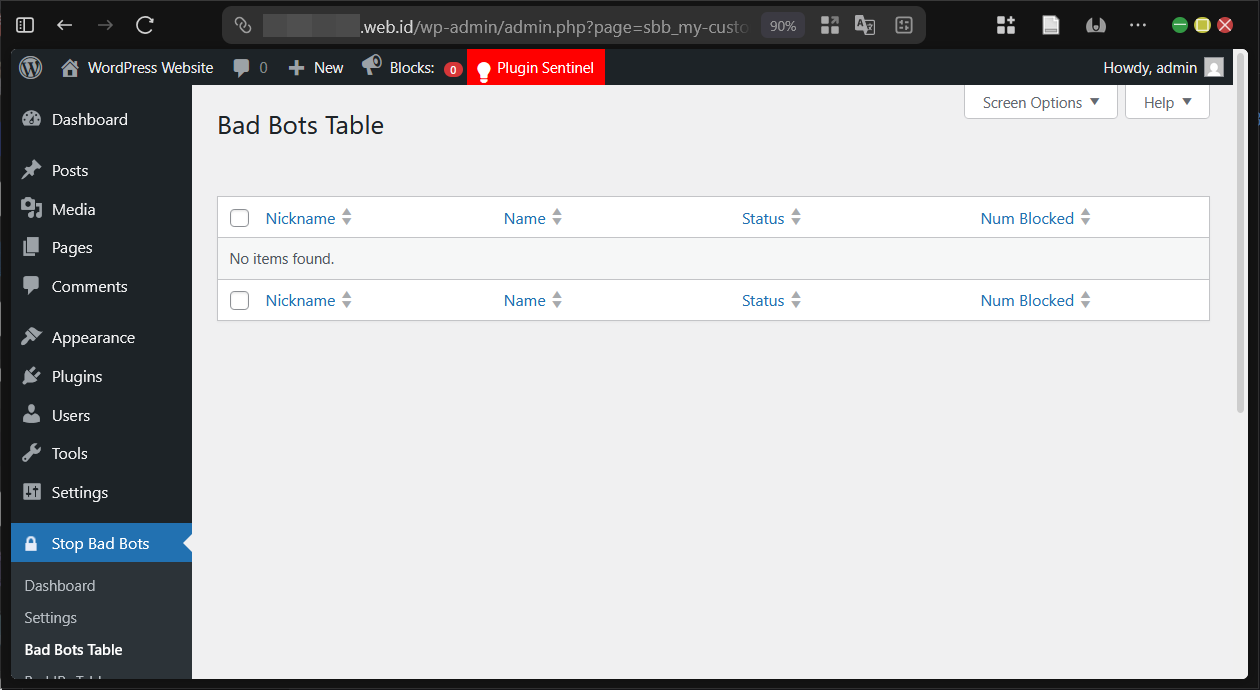 Panduan Fitur - Fitur Plugin Stop Bad Bots di Wordpress 6 Panduan Fitur - Fitur Plugin Stop Bad Bots di WordPress