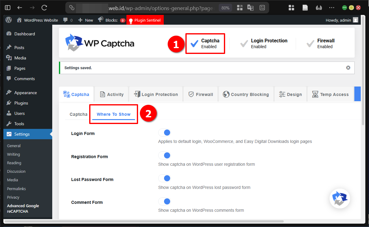 Panduan Pasang reCAPTCHA di Wordpress Dengan Plugin 12 Panduan Pasang reCAPTCHA di WordPress Dengan Plugin