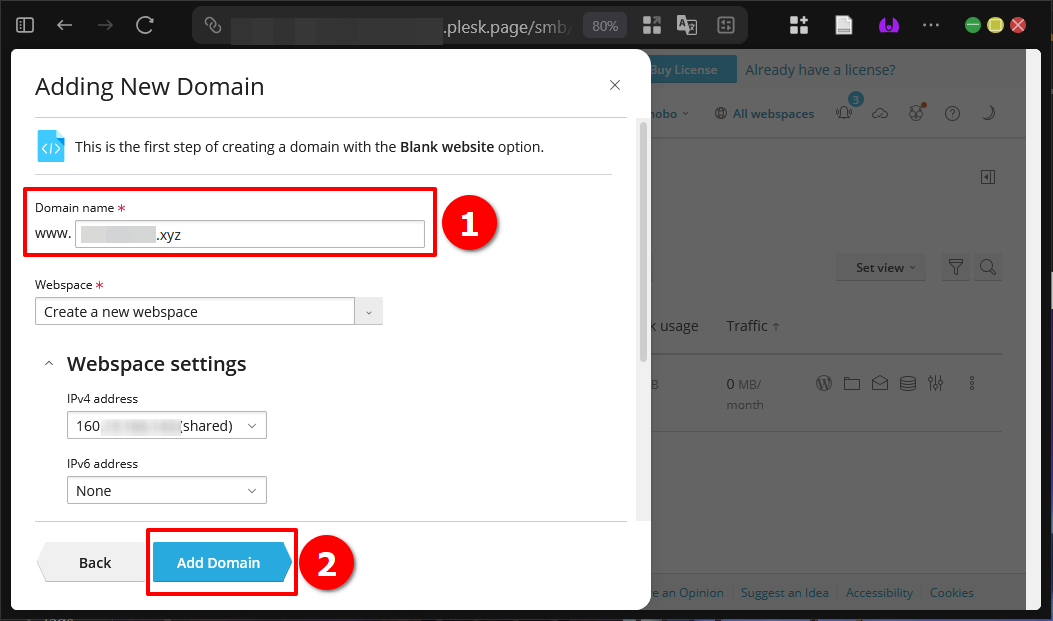 Panduan Pindahkan Data Domain di Plesk Panel (Via GUI) 6 Panduan Pindahkan Data Domain di Plesk Panel (Via GUI)