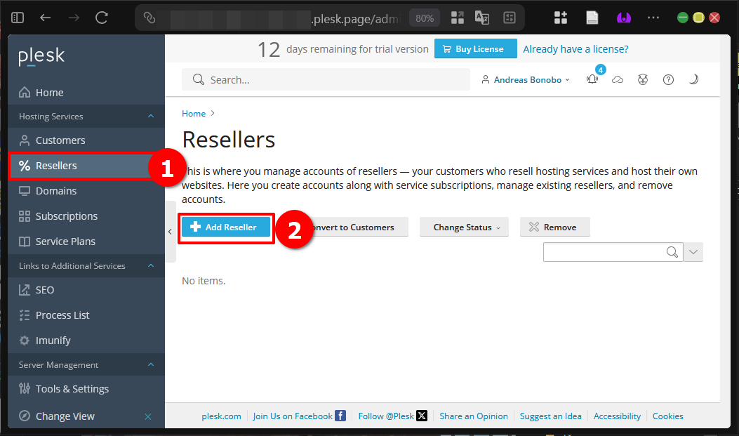 Panduan Tambah Akun Reseller di Plesk Panel (Metode GUI) 6 Panduan Tambah Akun Reseller di Plesk Panel (Metode GUI)