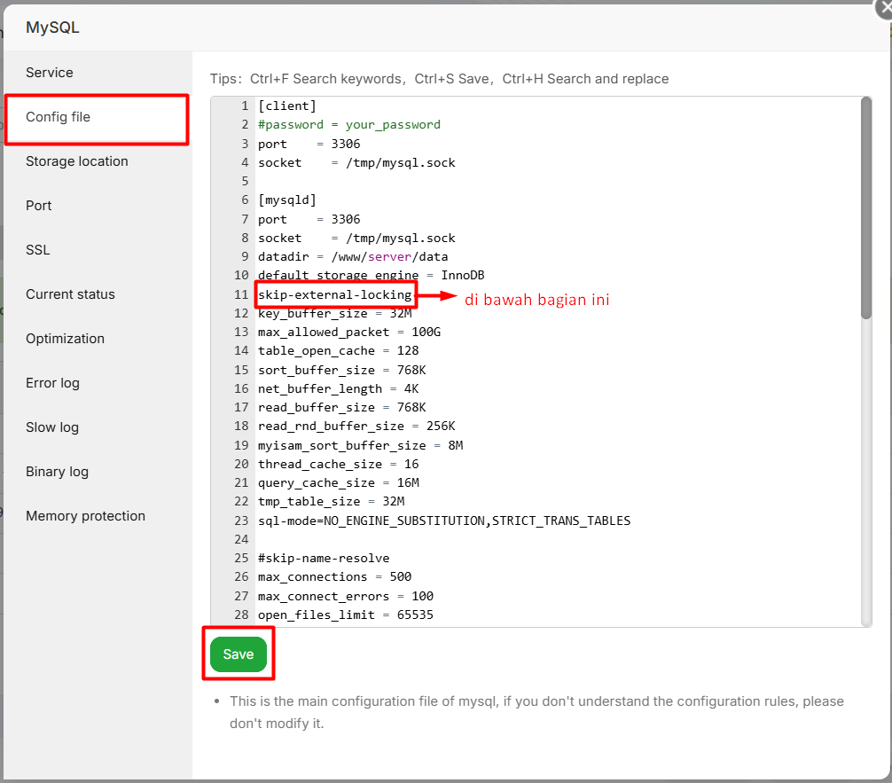 Remote MySQL di aaPanel: Cara Akses Database dari Jauh! 9 Remote MySQL di aaPanel: Cara Akses Database dari Jauh! 8