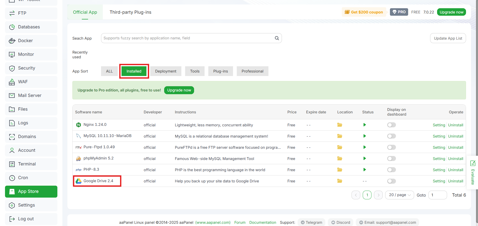 Cara Backup aaPanel ke Google Drive: Amankan Data Website! 5 Cara Backup aaPanel ke Google Drive: Amankan Data Website! 4