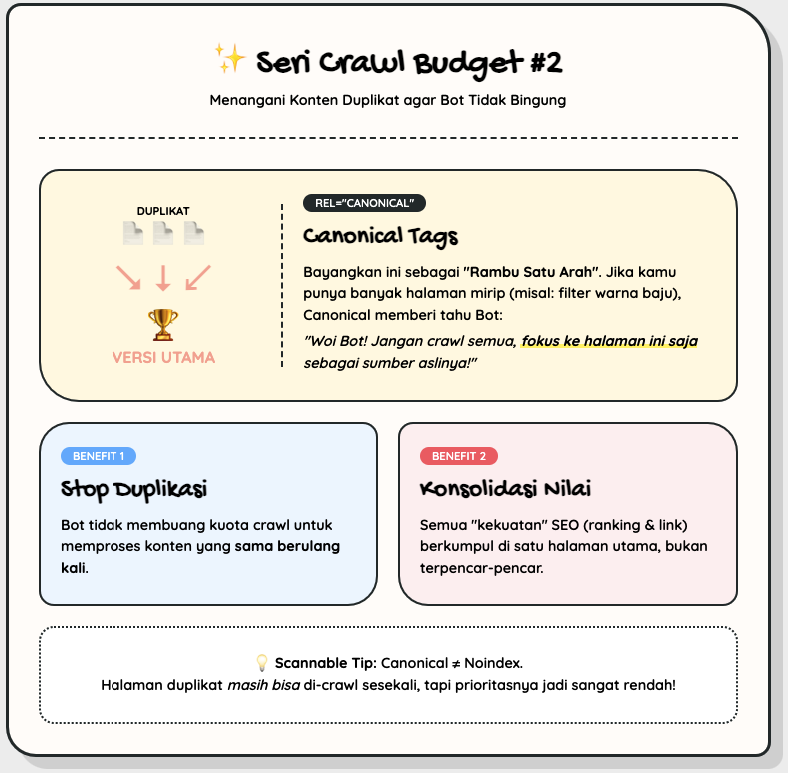 Crawl Budget Maksimal: Strategi Cerdas Website Besar untuk Efisiensi Indexing 3 Crawl Budget
