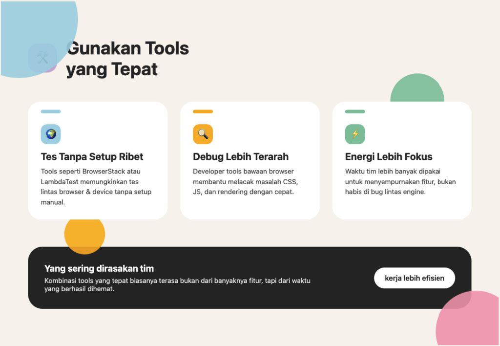 Browser Engine Compatibility dan Tantangan Cross-Browser Modern 9 Browser Engine Compatibility