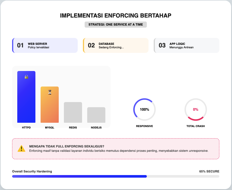 Perbandingan SELinux vs AppArmor: Strategi Aman untuk Server Linux 4 SELinux vs AppArmor