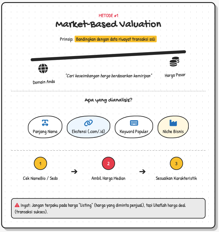 Cara Menentukan Nilai Domain Secara Akurat dan Profesional 2 Menentukan Nilai Domain
