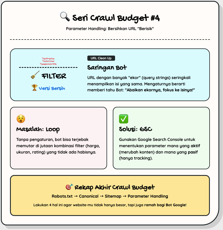 Crawl Budget Maksimal: Strategi Cerdas Website Besar untuk Efisiensi Indexing 5 Crawl Budget