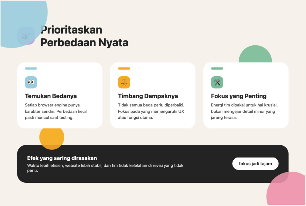 Browser Engine Compatibility dan Tantangan Cross-Browser Modern 11 Browser Engine Compatibility