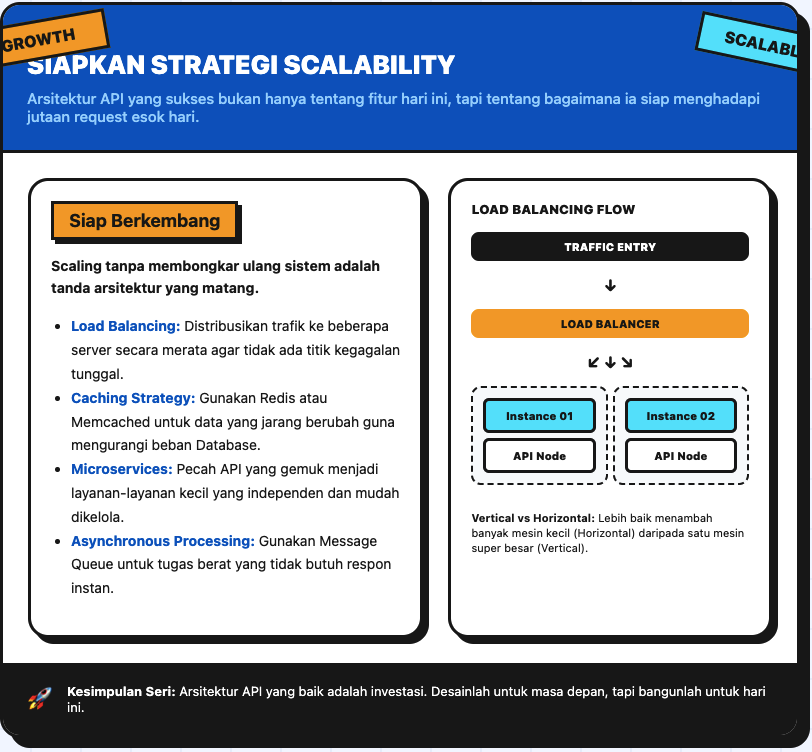 Strategi Arsitektur API: Edukasi, Komparasi, dan Praktik Terbaik 8 Arsitektur API