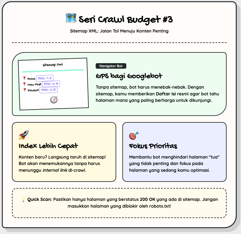 Crawl Budget Maksimal: Strategi Cerdas Website Besar untuk Efisiensi Indexing 4 Crawl Budget