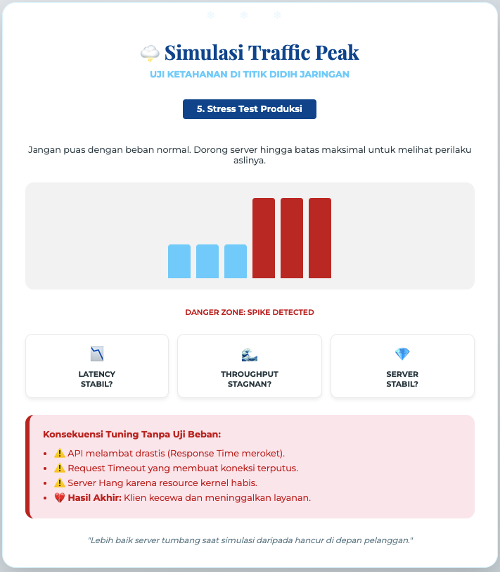 Cara Melakukan TCP/IP Tuning untuk Meningkatkan Throughput Server Secara Praktis 6 TCP/IP Tuning