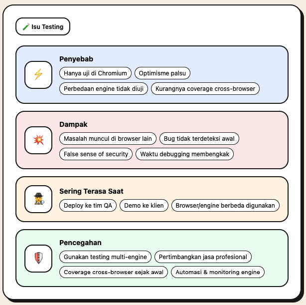 Browser Engine Compatibility dan Tantangan Cross-Browser Modern 5 Browser Engine Compatibility