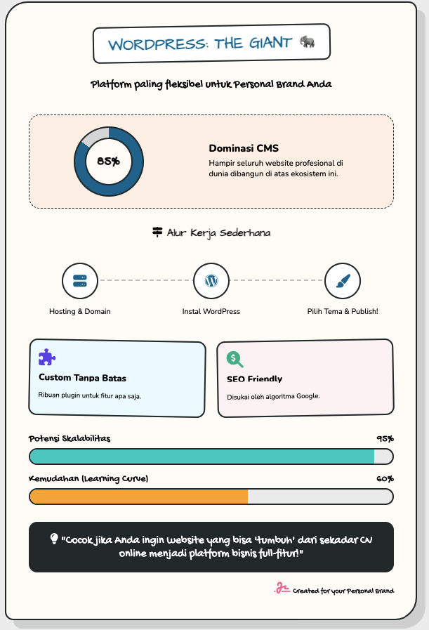 Cara Membuat Website Personal Branding yang Menarik dan Profesional 2 Website Personal Branding