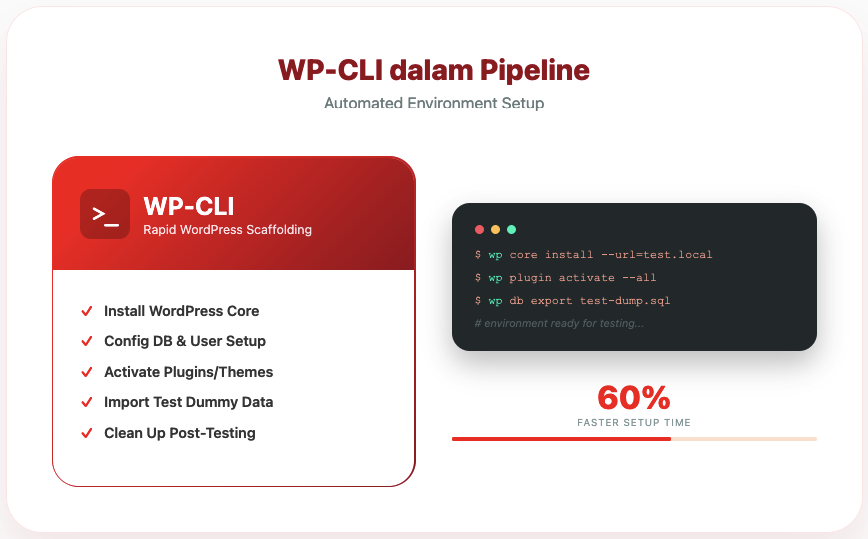 Maksimalkan Workflow WordPress dengan Automated Testing & Continuous Integration 5 Automated Testing