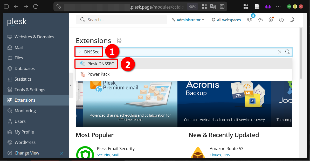 Cara Aktifkan DNSSec di Plesk Panel Agar Domain Terjaga 4 Cara Aktifkan DNSSec di Plesk Panel Agar Domain Terjaga