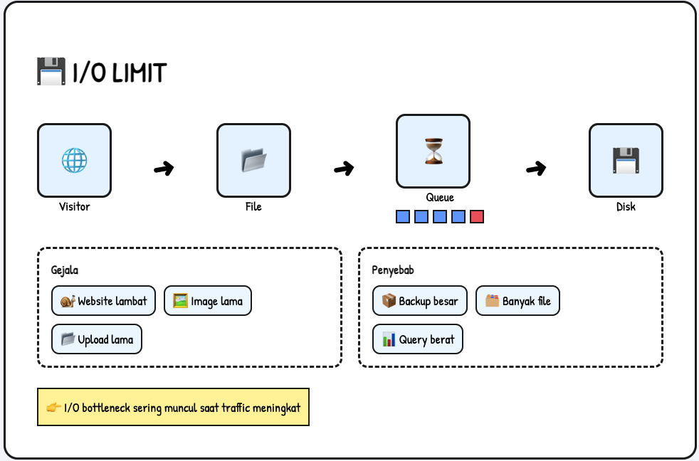 Banyak Website Lemot karena Batas Resource Hosting (Ini Penjelasannya) 4 Batas Resource