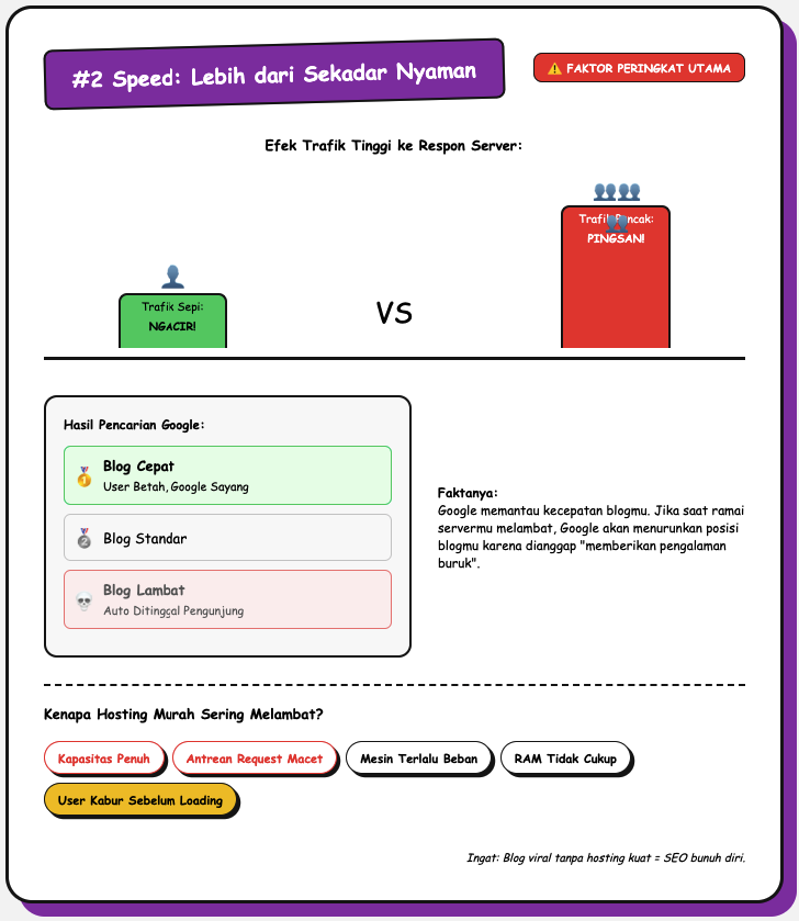 Hosting untuk Blog Traffic Tinggi: Yang Jarang Dibahas 3 Hosting untuk Blog Traffic Tinggi