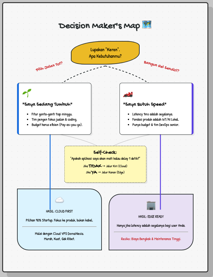 Edge Computing vs Cloud Computing: Memilih Infrastruktur yang Masuk Akal (Bukan yang Tercanggih) 2 Edge Computing vs Cloud Computing