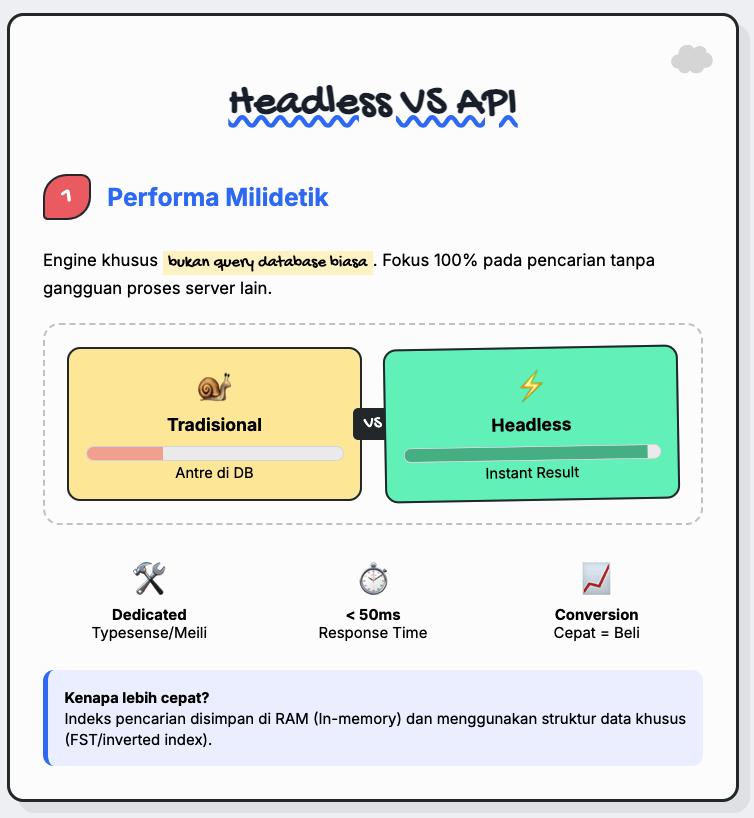 Headless Search vs API Tradisional: Kenapa Banyak Startup Mulai Beralih? 2 Headless Search vs API Tradisional