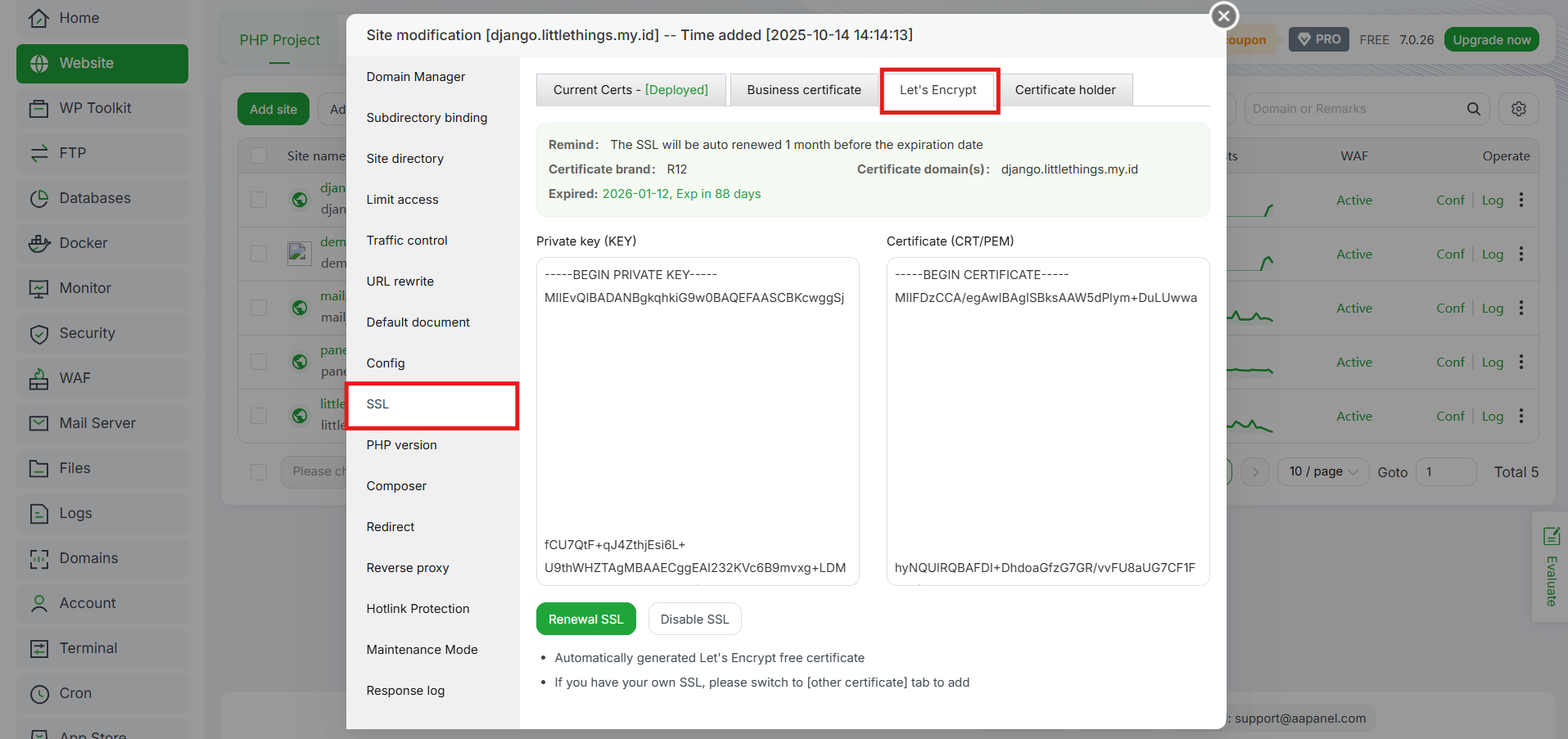 Cara Konfigurasi Reverse Proxy di aaPanel (Nginx dan Apache) 7 Cara Konfigurasi Reverse Proxy di aaPanel (Nginx dan Apache) 6