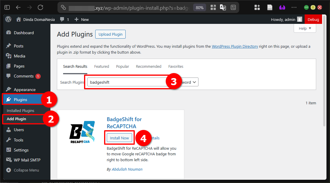 Ketahui 3 Cara Hapus Badge Google reCaptcha di Wordpress 8 Ketahui 3 Cara Hapus Badge Google reCaptcha di WordPress