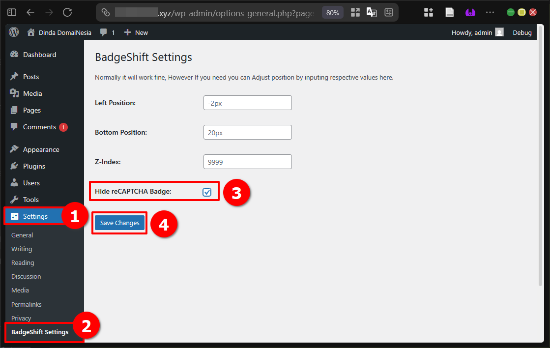 Ketahui 3 Cara Hapus Badge Google reCaptcha di Wordpress 10 Ketahui 3 Cara Hapus Badge Google reCaptcha di WordPress