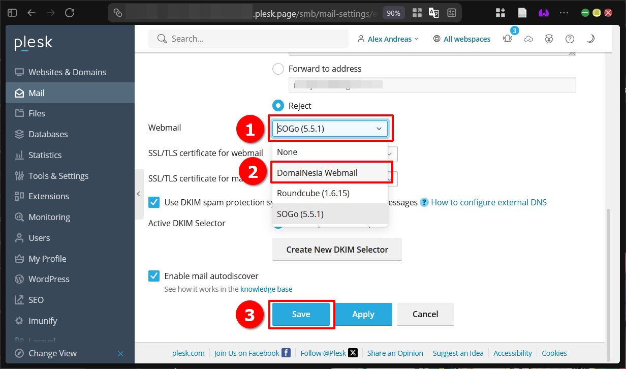 Cara Tambahkan Link Eksternal Webmail di Plesk Panel 10 Cara Tambahkan Link Eksternal Webmail di Plesk Panel