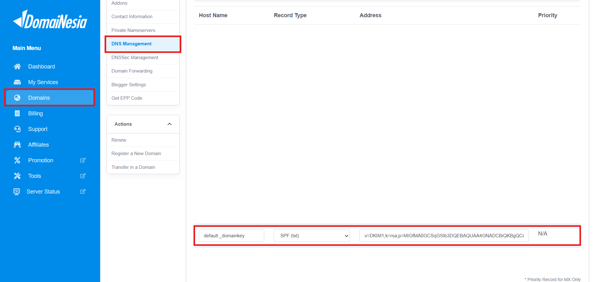Tutorial Mudah Cara Mengatasi Email Masuk Spam di aaPanel 5 Tutorial Mudah Cara Mengatasi Email Masuk Spam di aaPanel 4
