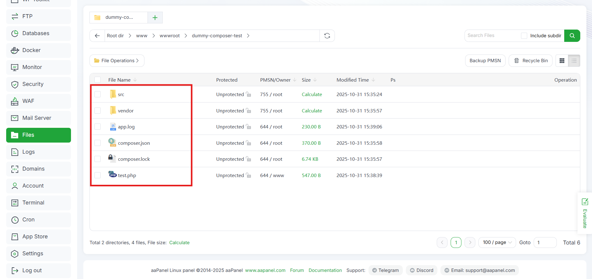 Cara Mengatur Composer & Node Package Manager di aaPanel 5 Cara Mengatur Composer & Node Package Manager di aaPanel 4