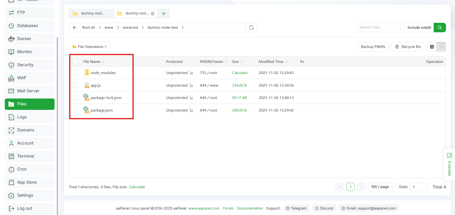 Cara Mengatur Composer & Node Package Manager di aaPanel 11 Cara Mengatur Composer & Node Package Manager di aaPanel 10