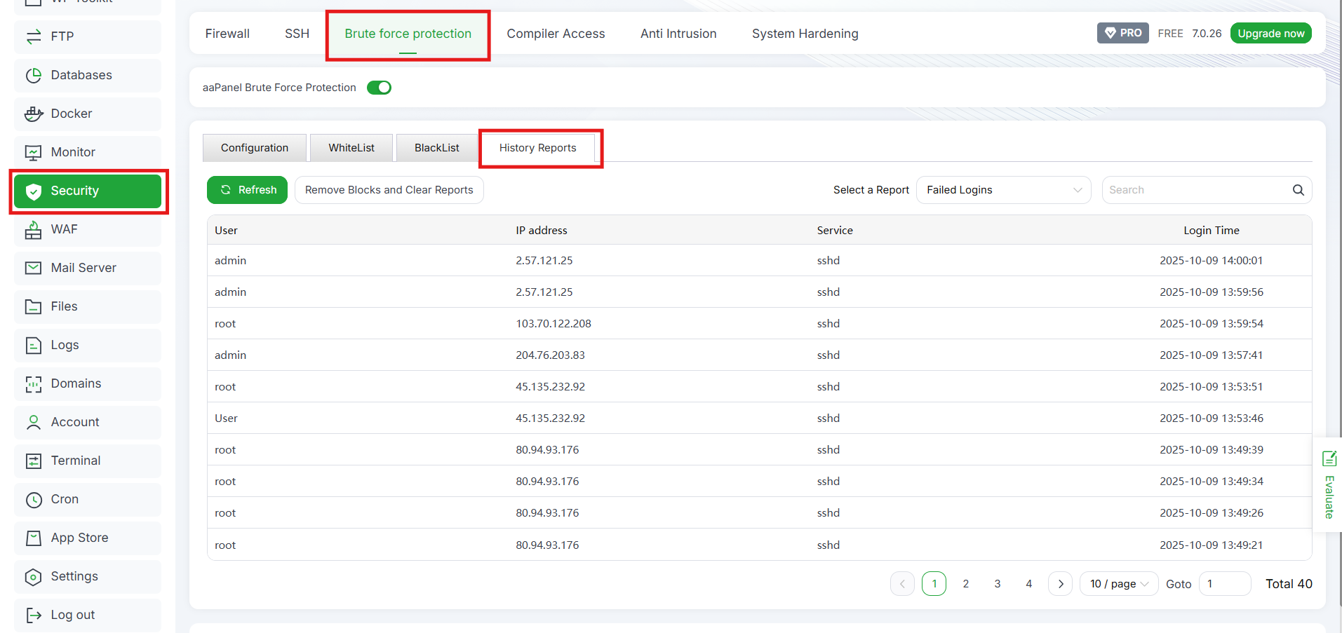 Membaca & Analisis Log di aaPanel (Website, Mail, Security) 10 Membaca & Analisis Log di aaPanel (Website, Mail, Security) 9