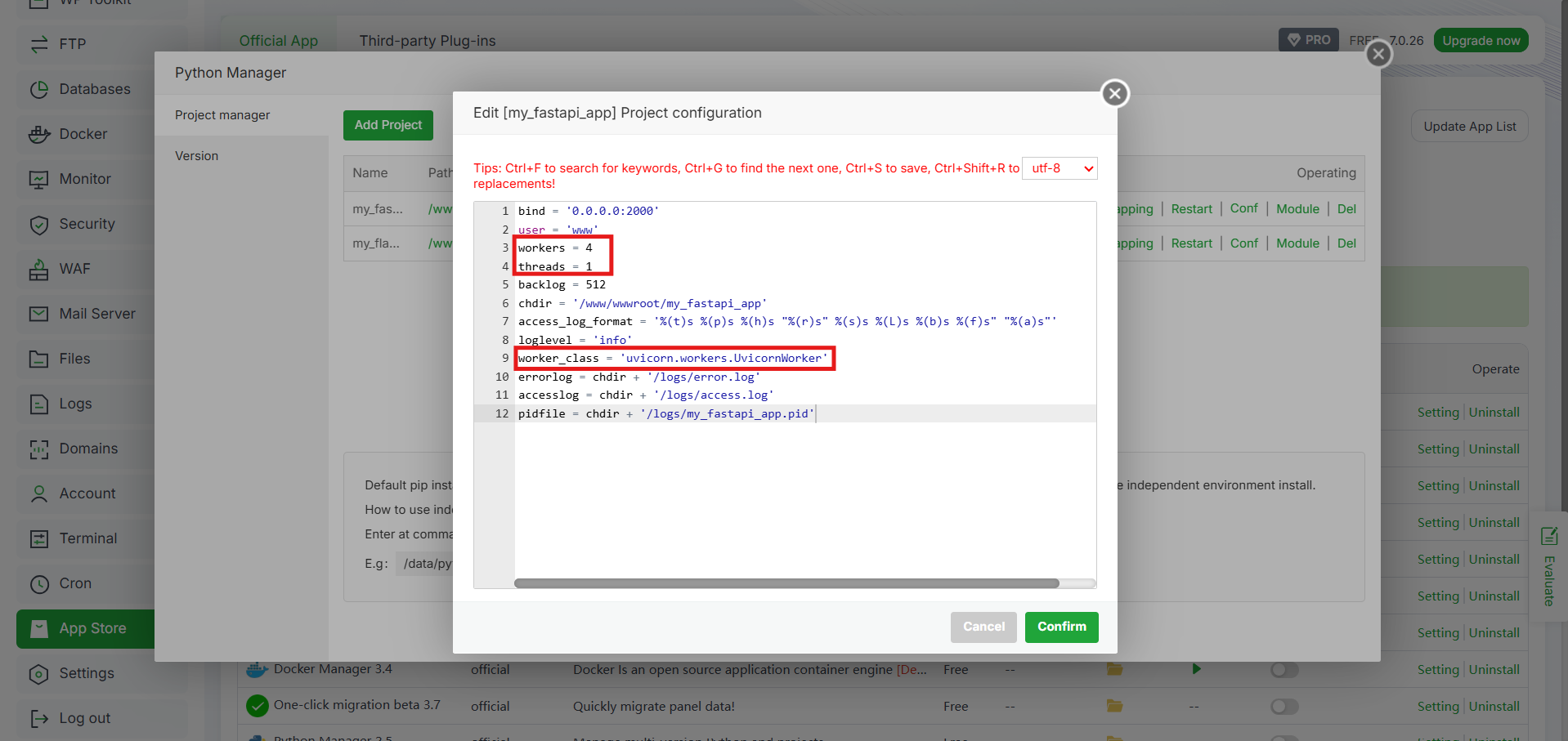 Cara Deploy Aplikasi FastAPI di aaPanel, Pemula Wajib Tahu! 9 Cara Deploy Aplikasi FastAPI di aaPanel, Pemula Wajib Tahu! 8