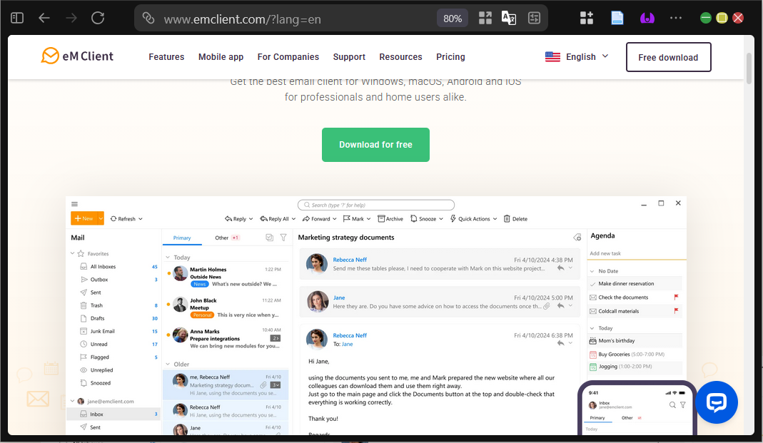 5 Mail Client Multiplatform Gratis Untuk PC & Smartphone 3 5 Mail Client Multiplatform Gratis Untuk PC & Smartphone