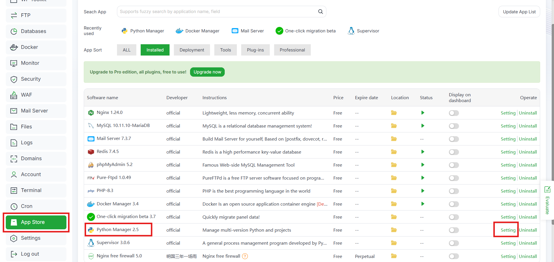 Cara Deploy Aplikasi FastAPI di aaPanel, Pemula Wajib Tahu! 4 Cara Deploy Aplikasi FastAPI di aaPanel, Pemula Wajib Tahu! 3