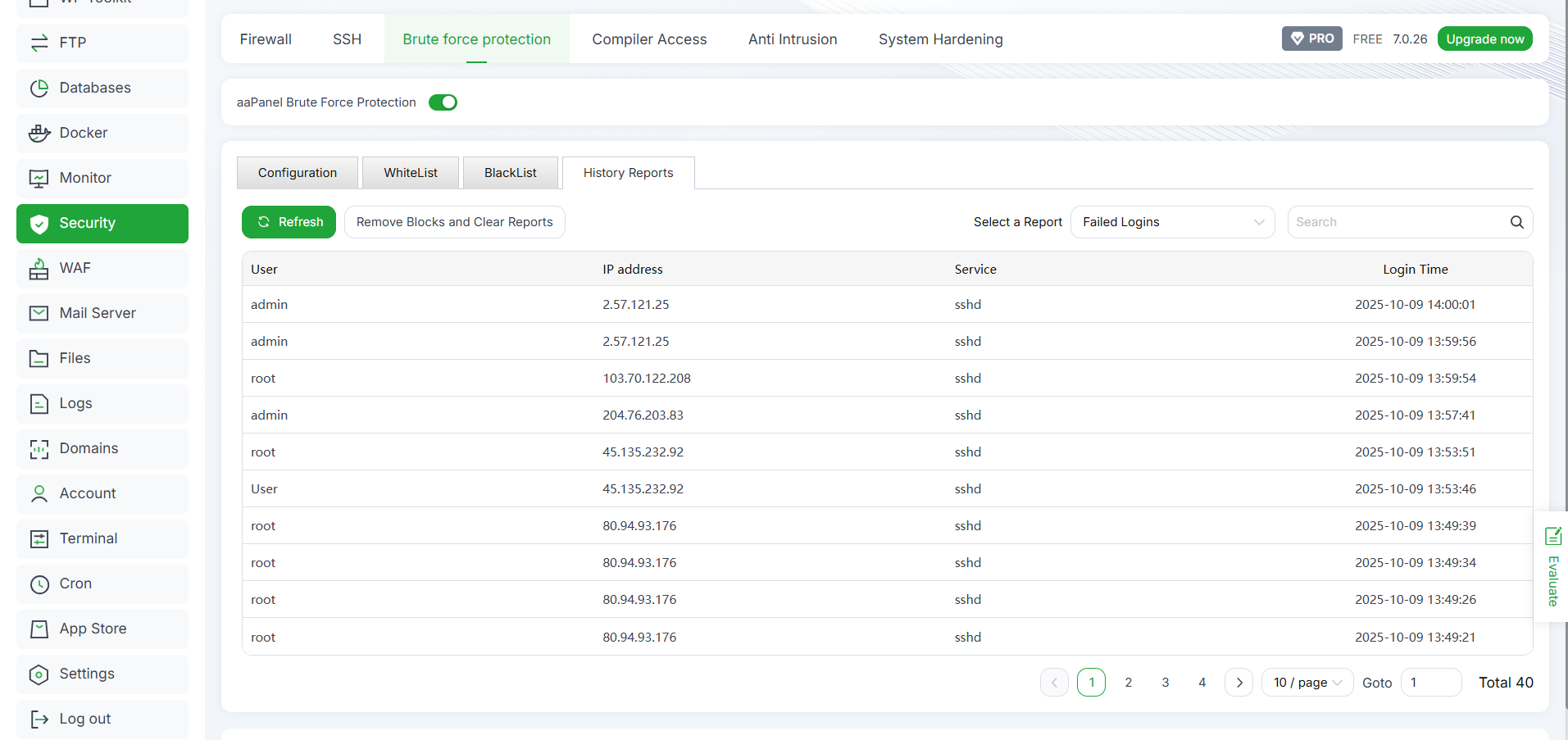 Membaca & Analisis Log di aaPanel (Website, Mail, Security) 5 Membaca & Analisis Log di aaPanel (Website, Mail, Security) 4