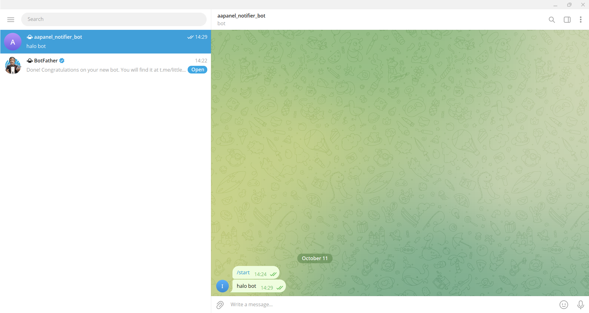 Cara Setup Notifikasi Server aaPanel via Telegram dan Email 16 Cara Setup Notifikasi Server aaPanel via Telegram dan Email 15