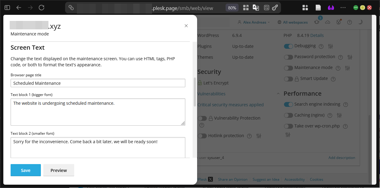 Ketahui 5 Tools Wordpress di Plesk Panel Yang Berguna 11 Ketahui 5 Tools WordPress di Plesk Panel Yang Berguna